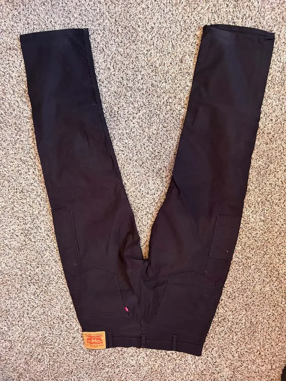 Levi's Workwear Fit Size 32x34 Black Utility Pants